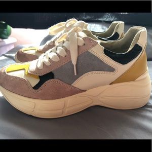 Steve Madden chunky Dad colorblock sneakers